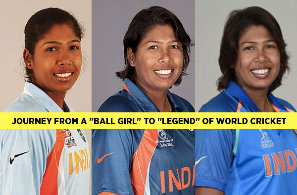 Jhulan Goswami - Journey from a "Ball Girl" to "Legend" of World Cricket. PC: Getty Images
