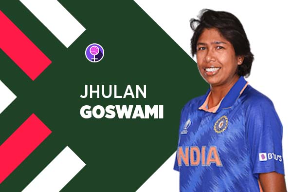 Player Profile of Jhulan Goswami in Women's Cricket World Cup 2022. PC: FemaleCricket.com