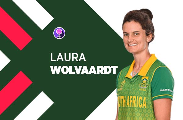Player Profile of Laura Wolvaardt in Women's Cricket World Cup 2022. PC: FemaleCricket.com