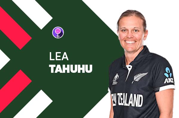 Player Profile of Lea Tahuhu in Women's Cricket World Cup 2022. PC: FemaleCricket.com
