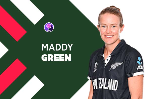 Player Profile of Maddy Green in Women's Cricket World Cup 2022. PC: FemaleCricket.com