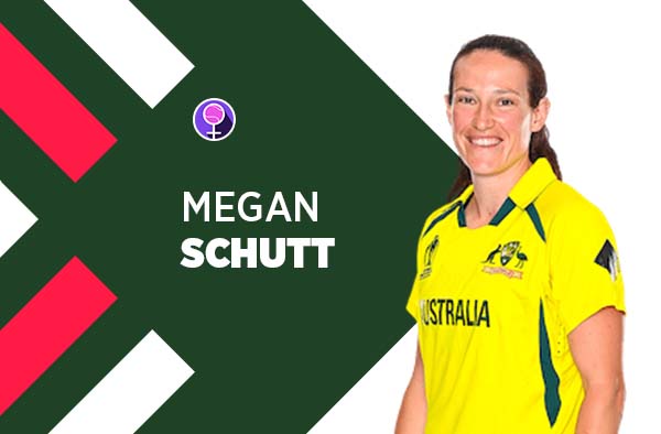 Player Profile of Megan Schutt in Women's Cricket World Cup 2022. PC: FemaleCricket.com