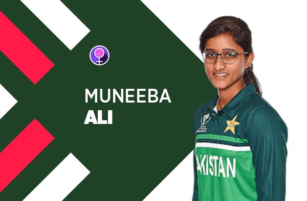 Player Profile of Muneeba Ali in Women's Cricket World Cup 2022. PC: FemaleCricket.com