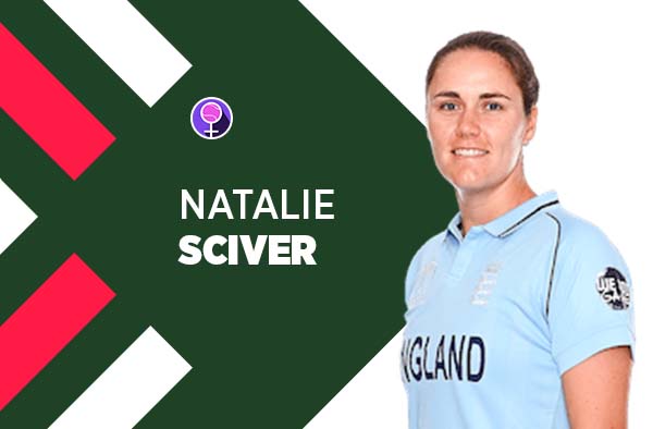Player Profile of Nat Sciver in Women's Cricket World Cup 2022. PC: FemaleCricket.com