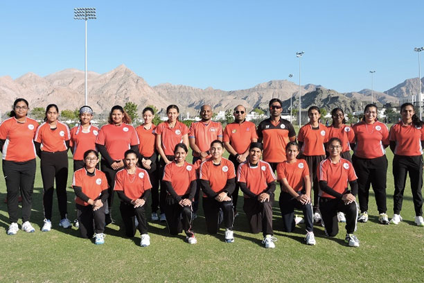 Oman Women's Cricket Team. PC: Twitter