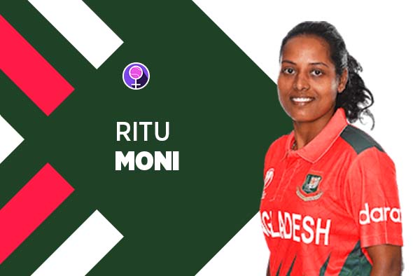 Player Profile of Ritu Moni in Women's Cricket World Cup 2022. PC: FemaleCricket.com