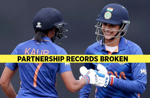 Smriti Mandhana and Harmanpreet Kaur Broke Several Records in World Cup 2022. PC: ICC / Getty Images