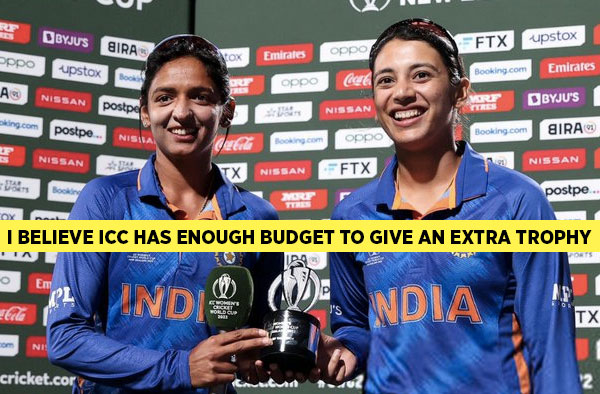 Smriti Mandhana and Harmanpreet Kaur Share Player of the Match Award. PC: ICC / Getty Images