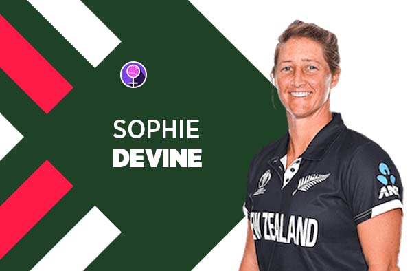 Player Profile of Sophie Devine in Women's Cricket World Cup 2022. PC: FemaleCricket.com