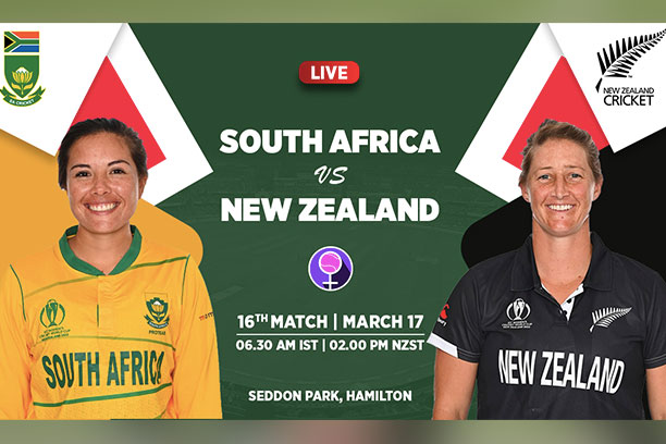 Match 16 – New Zealand vs South Africa Women | Squad | Fantasy XI | Players to Watch | Live Streaming