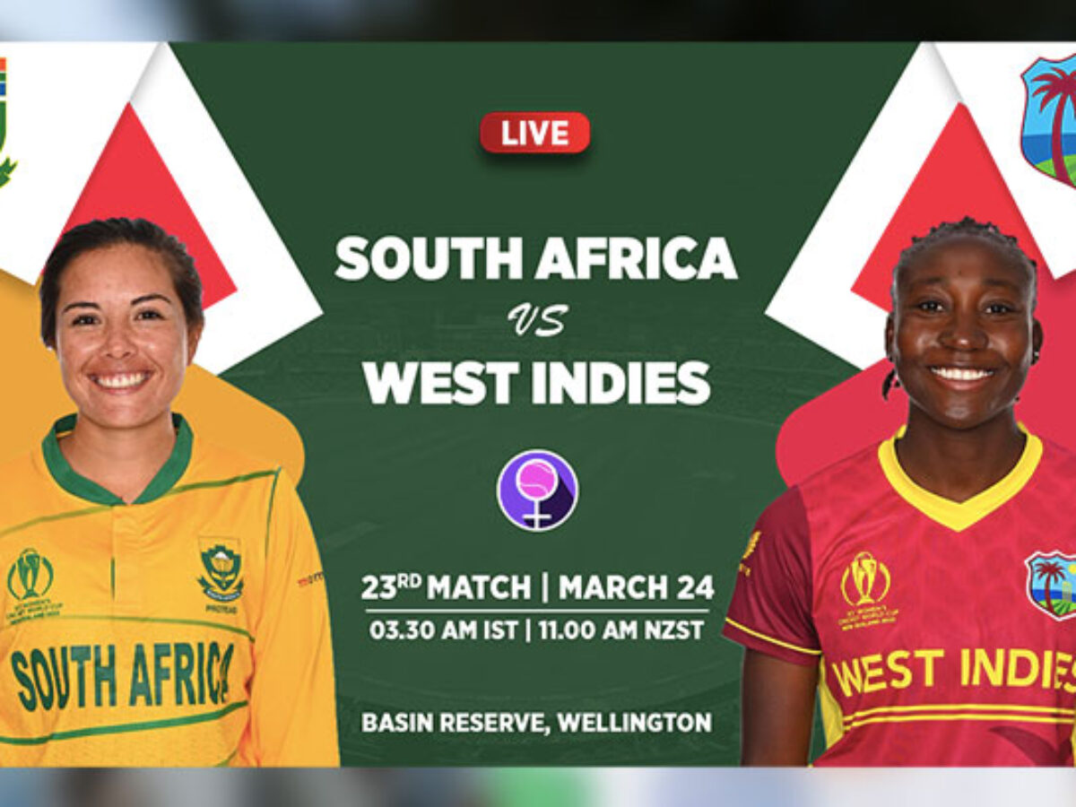 West vs indies africa south