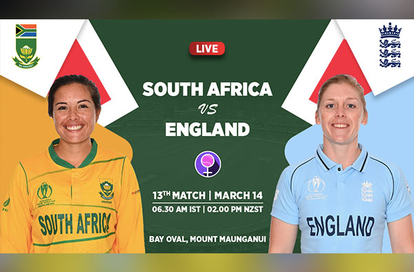 Match 13 – England vs South Africa Women | Squad | Fantasy XI | Players to Watch | Live Streaming