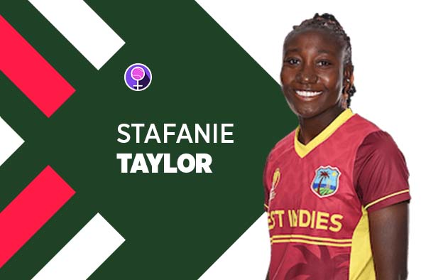 Player Profile of Stafanie Taylor in Women's Cricket World Cup 2022. PC: FemaleCricket.com
