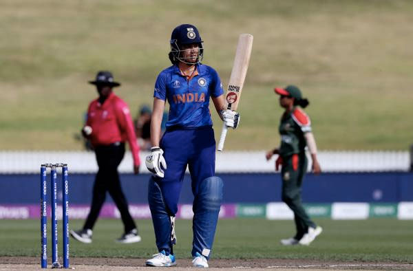 Yastika Bhatia and Pooja Vastrakar help India put 229 on Board against Bangladesh. PC: ICC/getty Images