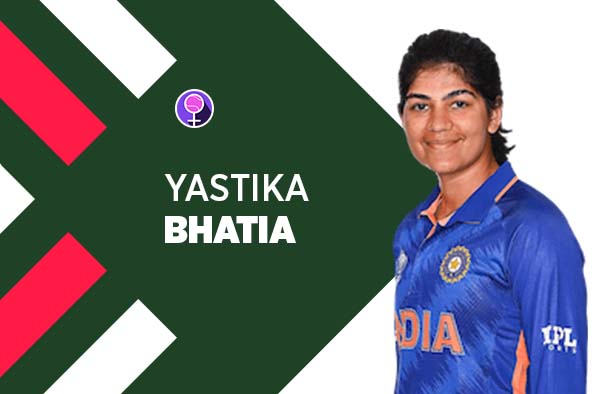 Player Profile of Yastika Bhatia in Women's Cricket World Cup 2022. PC: FemaleCricket.com