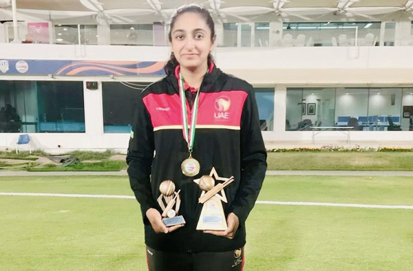 Esha Oza was declared Player of the Tournament.