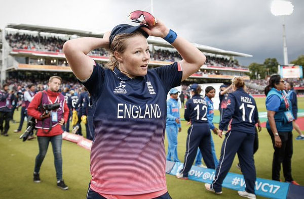 Anya Shrubsole recorded best ever bowling figures in the Finals of World Cup 2017. PC: ICC/Getty Images