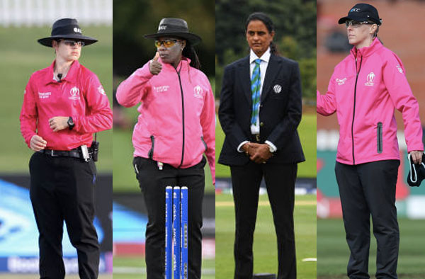 Four Women Match Officials to oversee World Cup Final between Australia and England