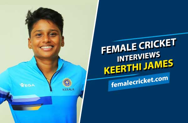 Female Cricket interviews Keerthi James