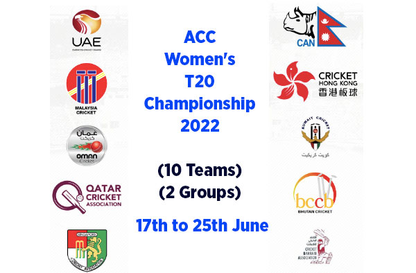 Malaysia to host ACC Women’s T20 Championship 2022 starting 17th June 2022