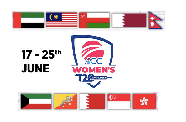 ACC Women’s T20 Championship 2022 starts 17th June 2022 in Malaysia