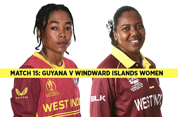 Match 15: Guyana v Windward Islands Women | Squads | Players to watch | Fantasy Playing XI