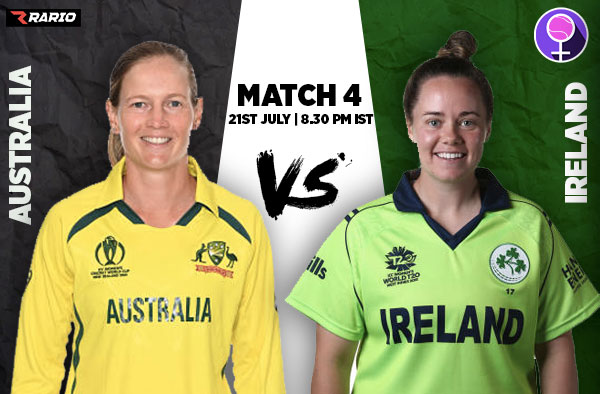 Match 4: Australia v Ireland | Squads | Players to watch | Fantasy Playing XI