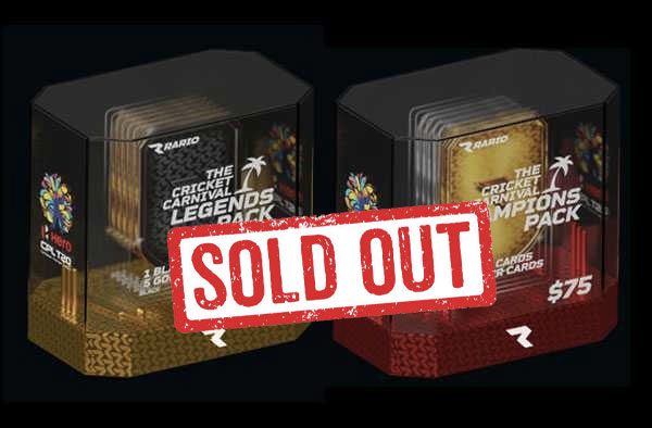 Rario’s Recent Pack Drop Sold out in 90 minutes!