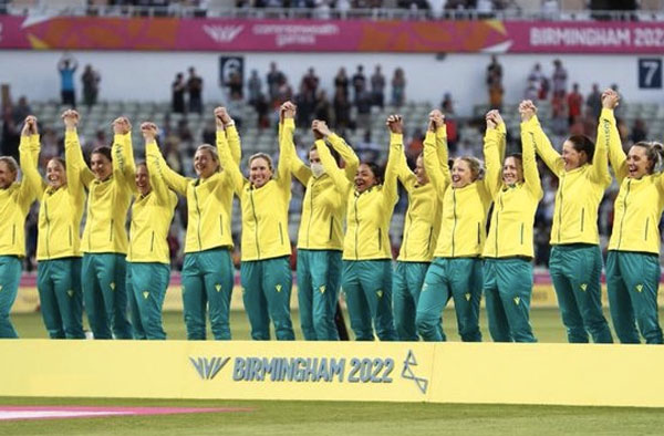 Australian Women's Cricket Team Wins Gold Medal at Commonwealth Games 2022. PC: Getty Images