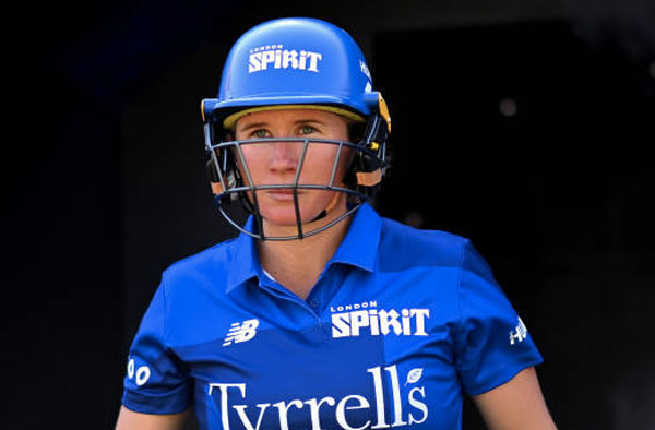 Beth Mooney scored 97* to record the highest individual score in Women's Hundred. PC: Getty Images