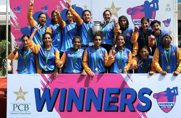 Central Punjab beat Sindh by 7 wickets in inaugural Women's U19 T20 tournament. PC: TheRealPCBMedia / Twitter