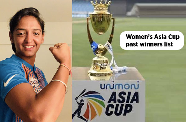 History and Past Winners of Women's Asia Cup Editions