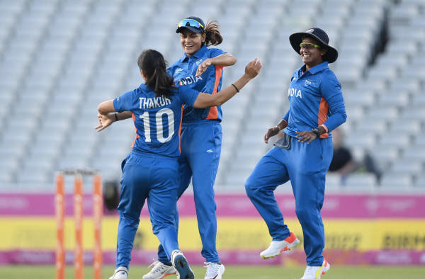 Jemimah Rodrigues, Renuka Singh Thakur guide India to Semis beating Barbados by 100 Runs