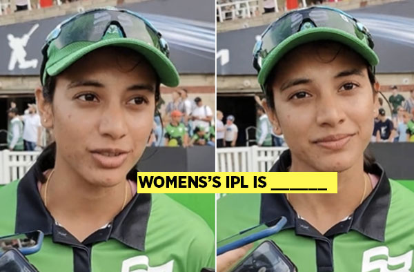 Watch Video: Smriti Mandhana's hilarious reaction when asked about Women's IPL