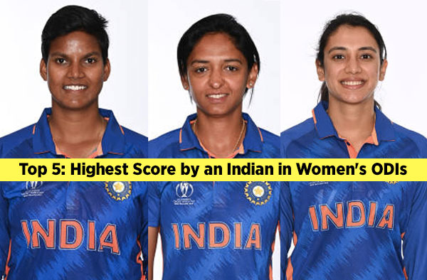Top 5: Highest Score by an Indian in Women's ODIs