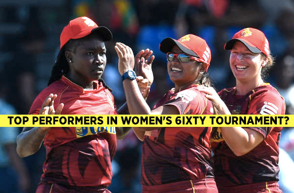 Who were the Top Performers in Women's 6ixty Tournament?