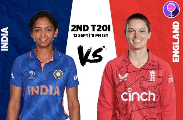 2nd T20I: England v India Women | Squads | Players to watch | Fantasy Playing XI | Live streaming