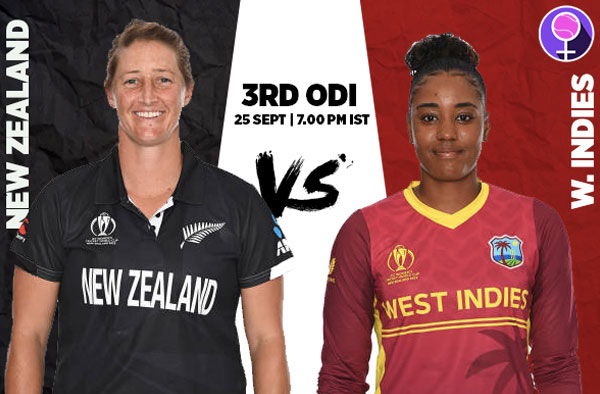 3rd ODI: New Zealand v West Indies Women | Squads | Players to watch | Fantasy Playing XI | Live streaming