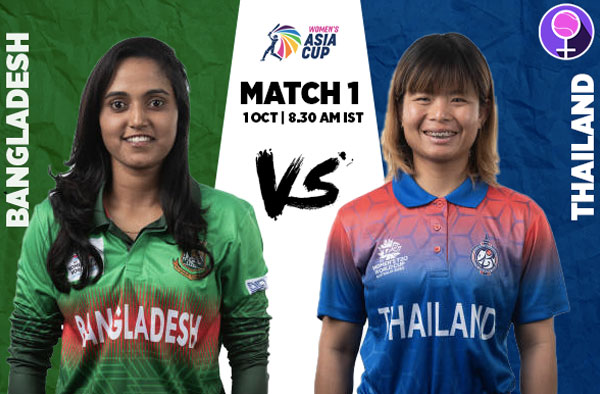 Match 1: Bangladesh v Thailand | Squads | Players to watch | Fantasy Playing XI | Live streaming