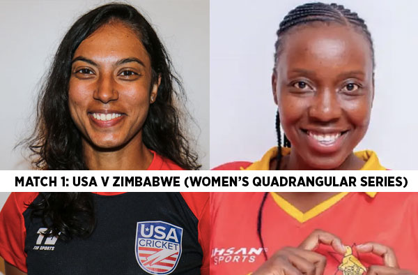 Match 1: USA v Zimbabwe | Squads | Players to watch | Fantasy Playing XI