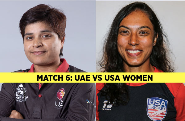 Game 6: USA v UAE Women | Squad | Players to Watch | Fantasy Play Eleven