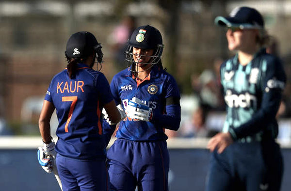Smriti Mandhana and Harmanpreet Kaur help India take 1-0 ODI Series Lead. PC: Getty Images