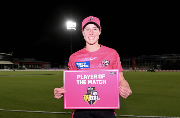 Ellyse Perry's all-round show seals a victory for Sixers in tournament opener. PC: Getty Images