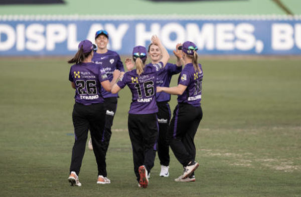 Heather Graham and Molly Strano helped Hobart Hurricanes seal opening victory. PC: Getty Images