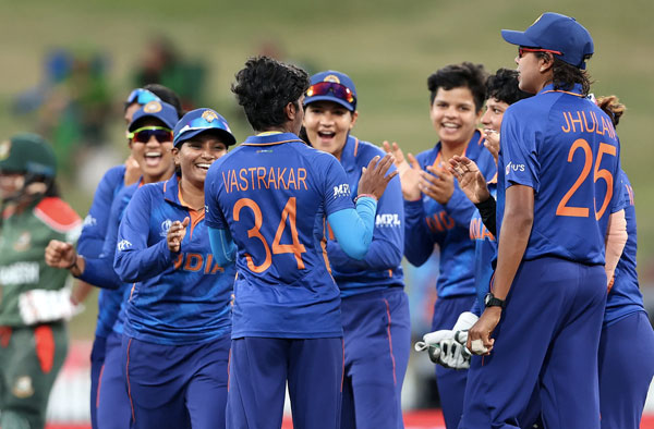 Equal Pay announced for Indian Women Cricketers as their Male Counterparts. PC: Getty Images
