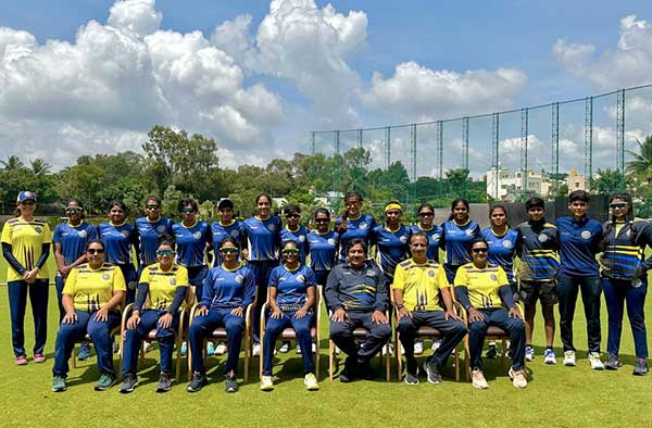 Hyderabad Women's Cricket Team. PC: Supplied