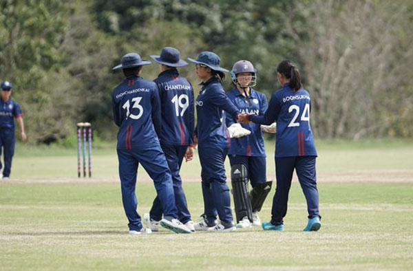 Thailand clean sweeps ODI series 4-0 against Netherlands Women's team. PC: Twitter