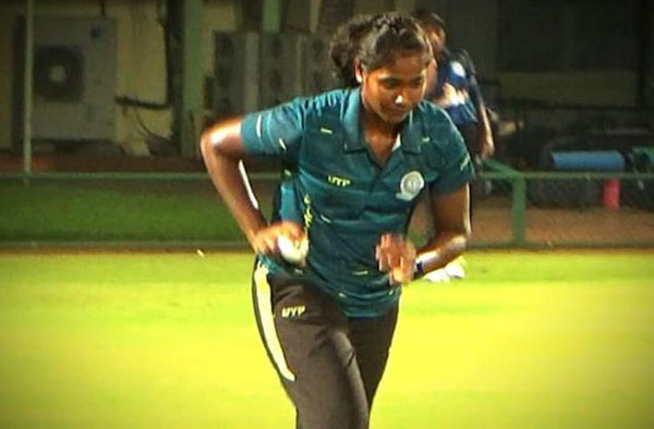 Shabnam MD in action. PC: Female Cricket