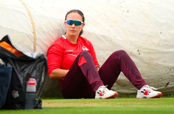 Alice Capsey ruled out of West Indies tour due to injury on her collarbone. PC: Getty Images