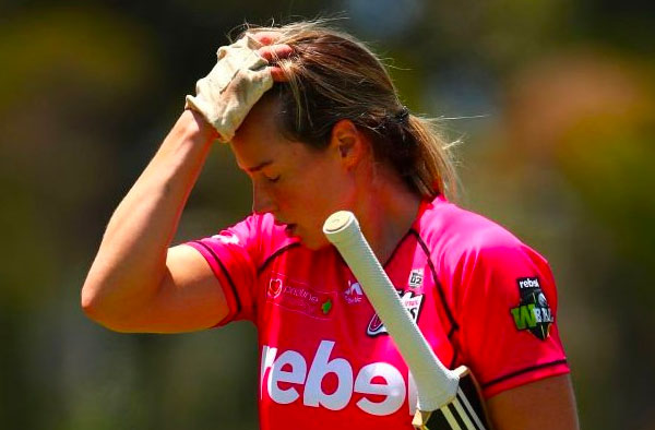 Ellyse Perry banned for repeated slow over rate during WBBL 2022. PC: Getty Images